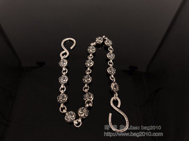 chrome hearts銀飾 克羅心褲鏈 克羅心裝飾品鏈 克羅心包鏈  gjc1886